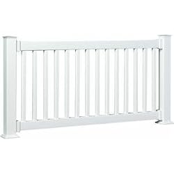 Genova Building Products DW100 2 X 4 Rails With Square Balusters Railing Section