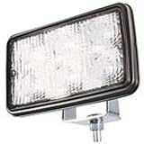 FORWARD LIGHTING, CLEAR, WORK LAMP, LED, FLOOD PATTERN (63611)