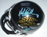 Mark Brunell Autographed Jacksonville Jaguars Replica Mini-Football Helmet (Teal Autograph)