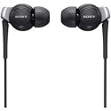 Sony MDR-EX300/BLK Vertical In-the-Ear Style EX Style Headphones (Black)