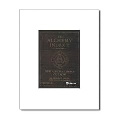 THRICE The Alchemy Index 254x202mm Matted Music Print/Mini Poster - White