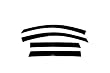 Auto Ventshade 94133 Ventvisor 4-Piece Smoke Window Visor
