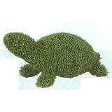 GARDEN　COLLECTION　【82123　×2】　トピアリー　カメ　2個セット　600×270×320mm　1.3kg　プラスチック、針金製