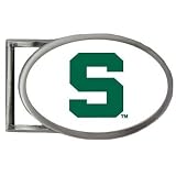 Michigan State Dress Casual Buckle