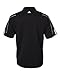 adidas A76 Men's Climalite 3-Stripes Cuff Piqu̩ Polo Black/White