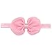 Bestjybt® 9PCS Sweet Babys Girls Chiffon Flower Elastic Bow Headband Head Wrap Turban Knot Hairband