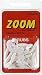 Unrigged Panfish Grubs 1" White