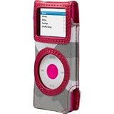 Belkin Canvas Holster Case for iPod nano 2G (Gray Camouflage with Pink)