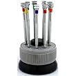 Watch Repair Screw Driver Set (9 pcs.) with Revolving Stand/Case