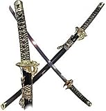 All New Flying Gold Dragon Katana Sword