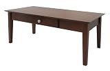 Winsome Wood 94840 Rochester Coffee Table, Antique Walnut