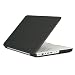Speck Products MB13PU-SAT-BK See Thru Satin, Soft Touch Hard Shell Case, for 13-inch MacBook Polycarbonate Unibody, Black
