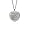 Eve's Addiction Stainless Steel Serenity Prayer Heart Pendant, 18 inches