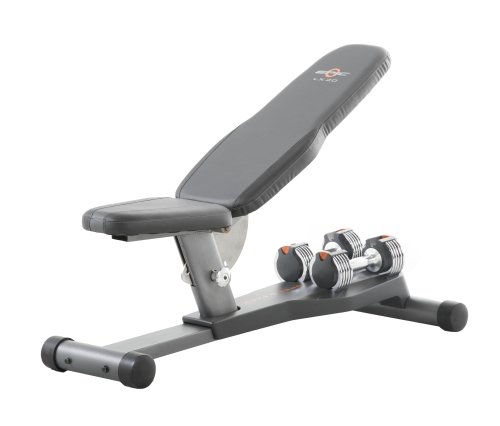 Epic LX 20 Women's Bench with Two 15-Pound Adjustable Dumbbells