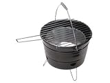 Sagaform BBQ Black Bucket Grill 10.60-dia.