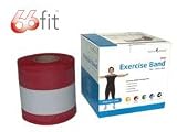 66FIT EXERCISE BAND LATEX FREE - MEDIUM - RED - 23M