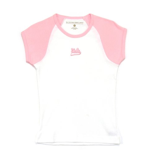 Antigua UCLA Girl's Pink Mini Star Short Sleeve Tee