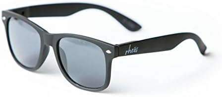 Rheos Sunglasses (UV 400): Black-Black