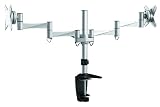 Produkt-Bild: LCD/TFT Tischhalterung / Monitorhalter f&uuml;r 2 Displays mit einer Bildschirmdiagonale von 25 bis 58 cm (10" - 23") VESA 75/100 (#24)