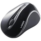 レーザー式無線マウス Bluetooth対応 5ボタン ブラック