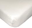 Carters Easy Fit Jersey Crib Fitted Sheet, White