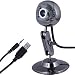 Daffodil UCM415 Webcam USB - Webcam de 5 MegaPixel, Microphone int�gr�, pour l'appel vid�o Voip et compatible Skype