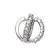 10k White Gold & Prong-Set Diamond Hoop Earrings (0.25ctw)