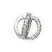 10k White Gold & Prong-Set Diamond Hoop Earrings (0.25ctw)