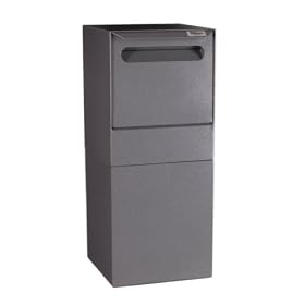 Locking Mailbox & Package Delivery Vault- Gray