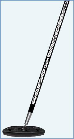 Keylime ReactorX Flatshaft Isogrid Curling Broom