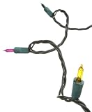 Elegance in Lighting by GKI Festive Mini Mardi Gras 50-Light Set: Purple, Green and Yellow Frost Lights
