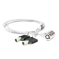 Notebook Laptop Security Steel Cable Lock with Key