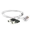 Keyed Notebook/Laptop Security Lock Steel Cable with Key