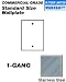 Leviton 84014 Stainless Steel Wall Plate