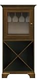Ella Group B Bar Cabinet by Howard Miller - Saratoga Cherry Finish (930004-PS004B)