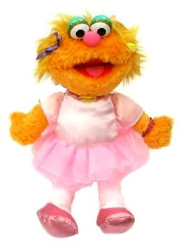 Childrens Toyshop  Toys : Gund Sesame Street 12-Inch Zoe Ballerina