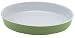 BIA Cordon Bleu 13-Inch Oval Baker, Two-Tone Leaf/White