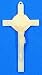 6 inch Sunburst Cross - 10 Pack