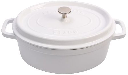 Staub 1103102 Cocotte 31 cm oval, Bräter aus 