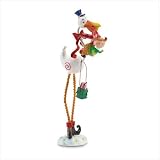 Stork Delivery with Baby Figurine