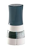 Review Cole and Mason H970B10 / Cole and Mason Duo 2-in-1 Salt and Pepper Combo Mill, Blue and Clear Acrylic