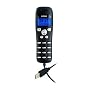 Doro 225IPC BLACK USB BroadBand Telephone , LCD Display , Soft Touch Feel