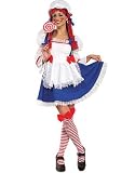 Rubie?s Costume Co Rag Doll Costume, Blue, Large
