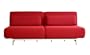Quintiliano Convertible Sofa Bed, Red