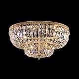 Crystorama Cortland Collection - Majestic Wood Polished Crystal Basket - 724-OB-CL-MWP/724-OB-CL-MWP