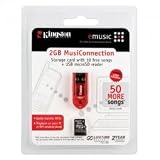 Kingston KW-B042G-1MAQ 2GB microSD MusiConnection Starter Pack