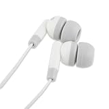 LUPO WHITE EARPHONES For iPhone 4S, 4, 3GS, 3G, IPOD VIDEO, NANO, SHUFFLE, TOUCH And All Other MP3/4 Players