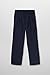 French Toast Adjustable Waist Double Knee Pant Boys Navy 10