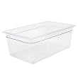 Excellante Full Size 8-Inch Deep Polycarbonate Food Pan