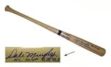 Dale Murphy Autographed/Hand Signed Rawlings Adirondack Pro Big Stick Blonde Bat NL MVP 82, 83